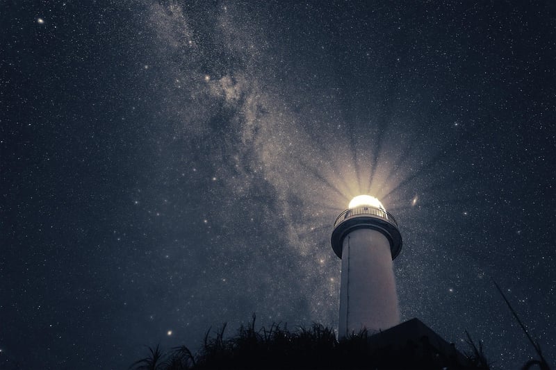 Night Sky Silhouette